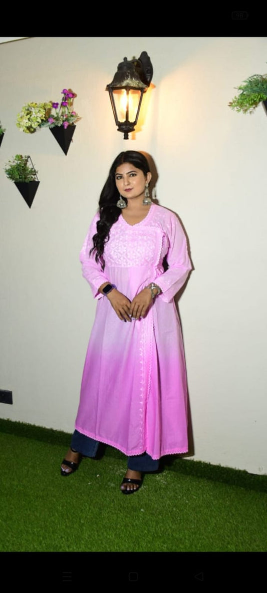 EXCLUSIVE DOBBEY COTTON ANGRAKHA GOWN