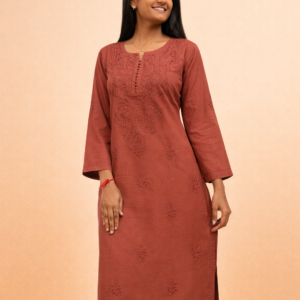 LINEN COTTON LONG KURTA