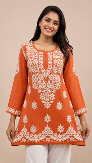 MODAL SHORT KURTA ROUND NECK